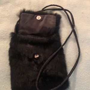 Wilson fur crossbody bag